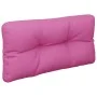 Cushion for pallets, pink fabric, 80x40x12 cm by , Cushions for chairs and sofas - Ref: Foro24-360621, Price: 28,81 €, Discou...