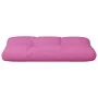 Cushion for pallets, pink fabric, 80x40x12 cm by , Cushions for chairs and sofas - Ref: Foro24-360621, Price: 28,81 €, Discou...