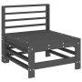 7-teiliges Gartensitzgruppen-Set aus massivem grauem Kiefernholz. von , Gartensets - Ref: Foro24-3186398, Preis: 447,99 €, Ra...
