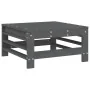 7-teiliges Gartensitzgruppen-Set aus massivem grauem Kiefernholz. von , Gartensets - Ref: Foro24-3186398, Preis: 447,99 €, Ra...