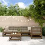 Gartenmöbel-Set, 6-teilig, Massivholz Kiefer, honigbraun. von , Gartensets - Ref: Foro24-3186462, Preis: 381,04 €, Rabatt: %