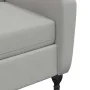Leicht grauer Stoff-Massagestuhl mit Liegefunktion von , Elektrische Massagesessel - Ref: Foro24-329352, Preis: 238,68 €, Rab...