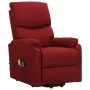 Sillón de masaje elevable tela rojo tinto de , Sillones de masaje eléctricos - Ref: Foro24-329752, Precio: 384,31 €, Descuent...