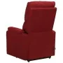 Aufstehender Massagestuhl aus rotem Stoff von , Elektrische Massagesessel - Ref: Foro24-329752, Preis: 384,31 €, Rabatt: %