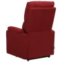 Sillón de masaje elevable tela rojo tinto de , Sillones de masaje eléctricos - Ref: Foro24-329752, Precio: 384,31 €, Descuent...