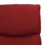 Aufstehender Massagestuhl aus rotem Stoff von , Elektrische Massagesessel - Ref: Foro24-329752, Preis: 384,31 €, Rabatt: %