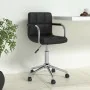 Black synthetic leather swivel office chair by , Office chairs - Ref: Foro24-334812, Price: 99,56 €, Discount: %