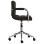 Drehbarer Bürostuhl aus schwarzem Kunstleder von , Bürostühle - Ref: Foro24-334812, Preis: 99,56 €, Rabatt: %