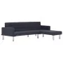 L-shaped dark gray polyester sofa bed by , Sofas - Ref: Foro24-282230, Price: 437,39 €, Discount: %