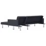 L-shaped dark gray polyester sofa bed by , Sofas - Ref: Foro24-282230, Price: 437,39 €, Discount: %