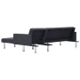 Sofá cama en forma de L poliéster gris oscuro de , Sofás - Ref: Foro24-282230, Precio: 437,39 €, Descuento: %