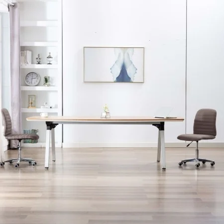 Esszimmerstühle, 2 Stück, in grauem Taupe-Stoff. von , Essstühle - Ref: Foro24-283608, Preis: 109,44 €, Rabatt: %