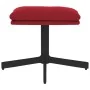 Samt-Fußstütze in Weinrot 60x60x36 cm von , Osmanen - Ref: Foro24-341631, Preis: 42,29 €, Rabatt: %