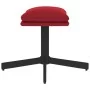 Samt-Fußstütze in Weinrot 60x60x36 cm von , Osmanen - Ref: Foro24-341631, Preis: 42,29 €, Rabatt: %