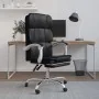Bürostuhl mit verstellbarer Rückenlehne aus schwarzem Kunstleder von , Bürostühle - Ref: Foro24-349629, Preis: 115,63 €, Raba...