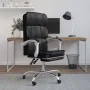 Reclining office chair in black synthetic leather by , Office chairs - Ref: Foro24-349629, Price: 115,63 €, Discount: %