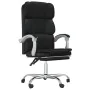 Reclining office chair in black synthetic leather by , Office chairs - Ref: Foro24-349629, Price: 115,63 €, Discount: %