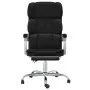 Bürostuhl mit verstellbarer Rückenlehne aus schwarzem Kunstleder von , Bürostühle - Ref: Foro24-349629, Preis: 115,63 €, Raba...
