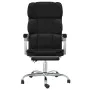 Reclining office chair in black synthetic leather by , Office chairs - Ref: Foro24-349629, Price: 115,63 €, Discount: %