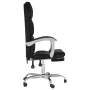 Reclining office chair in black synthetic leather by , Office chairs - Ref: Foro24-349629, Price: 115,63 €, Discount: %