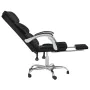 Reclining office chair in black synthetic leather by , Office chairs - Ref: Foro24-349629, Price: 115,63 €, Discount: %