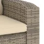 Gartenliege und Kissen aus hellem braunem Kunststoff-Rattan. von , Gartenstühle - Ref: Foro24-364103, Preis: 268,27 €, Rabatt: %