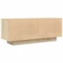 TV-Möbel aus weißem und Eichenfurnier, 100x35x40 cm. von , TV-Möbel - Ref: Foro24-804441, Preis: 86,53 €, Rabatt: %