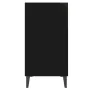 Aparador de madera contrachapada negro 57x35x70 cm de , Aparadores - Ref: Foro24-806059, Precio: 46,92 €, Descuento: %