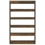 Smoked oak shelving / space divider 100x30x166 cm by , Bookcases and shelves - Ref: Foro24-813638, Price: 109,51 €, Discount: %