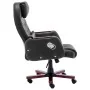 Silla de oficina de cuero sintético negra de , Sillas de oficina - Ref: Foro24-20376, Precio: 231,87 €, Descuento: %
