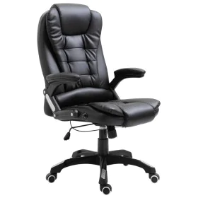 Schwarzer Bürostuhl aus Kunstleder von , Bürostühle - Ref: Foro24-20231, Preis: 238,55 €, Rabatt: %