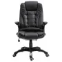 Black synthetic leather office chair by , Office chairs - Ref: Foro24-20231, Price: 239,06 €, Discount: %