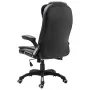Black synthetic leather office chair by , Office chairs - Ref: Foro24-20231, Price: 239,06 €, Discount: %