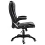 Black synthetic leather office chair by , Office chairs - Ref: Foro24-20231, Price: 239,06 €, Discount: %