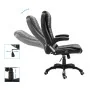 Black synthetic leather office chair by , Office chairs - Ref: Foro24-20231, Price: 239,06 €, Discount: %