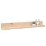 Wall shelves 2 units solid pine wood 80x11x9 cm by , Shelves and shelves - Ref: Foro24-823604, Price: 22,43 €, Discount: %