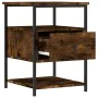 Nachttisch aus geräucherter Eichen-Ingenieurholz 40x42x56 cm. von , Nachttische - Ref: Foro24-826027, Preis: 40,73 €, Rabatt: %