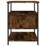 Nachttisch aus geräucherter Eichen-Ingenieurholz 40x42x56 cm. von , Nachttische - Ref: Foro24-826027, Preis: 40,73 €, Rabatt: %