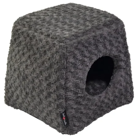 Jack and Vanilla Softy S Pet Cave Gray Rosette 40x40x39 cm by , Cat beds - Ref: Foro24-444141, Price: 45,82 €, Discount: %