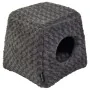 Jack and Vanilla Softy S Pet Cave Gray Rosette 40x40x39 cm by , Cat beds - Ref: Foro24-444141, Price: 45,82 €, Discount: %