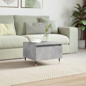 Engineered wood gray concrete coffee table 50x46x35 cm by , Coffee table - Ref: Foro24-830852, Price: 45,19 €, Discount: %
