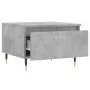 Engineered wood gray concrete coffee table 50x46x35 cm by , Coffee table - Ref: Foro24-830852, Price: 45,19 €, Discount: %