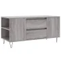 Graue Sonoma-Ingenieurholz-Couchtisch 102x44,5x50 cm von , Couchtisch - Ref: Foro24-831002, Preis: 77,77 €, Rabatt: %