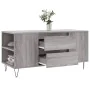 Engineered wood Sonoma gray coffee table 102x44.5x50 cm by , Coffee table - Ref: Foro24-831002, Price: 77,77 €, Discount: %