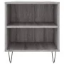 Graue Sonoma-Ingenieurholz-Couchtisch 102x44,5x50 cm von , Couchtisch - Ref: Foro24-831002, Preis: 77,77 €, Rabatt: %
