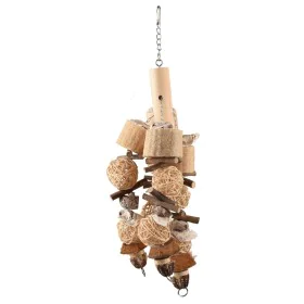 FLAMINGO Bird Toy Sully Rattan and Loofah 65 cm by , Bird Toys - Ref: Foro24-444285, Price: 25,52 €, Discount: %