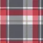Garden chair cushions 4 pcs red checkered fabric 40x40x3 cm by , Cushions for chairs and sofas - Ref: Foro24-314033, Price: 2...