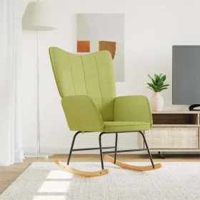 Green fabric rocking chair by , Rocking chairs - Ref: Foro24-328012, Price: 127,76 €, Discount: %