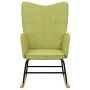 Green fabric rocking chair by , Rocking chairs - Ref: Foro24-328012, Price: 127,76 €, Discount: %