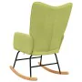 Green fabric rocking chair by , Rocking chairs - Ref: Foro24-328012, Price: 127,76 €, Discount: %